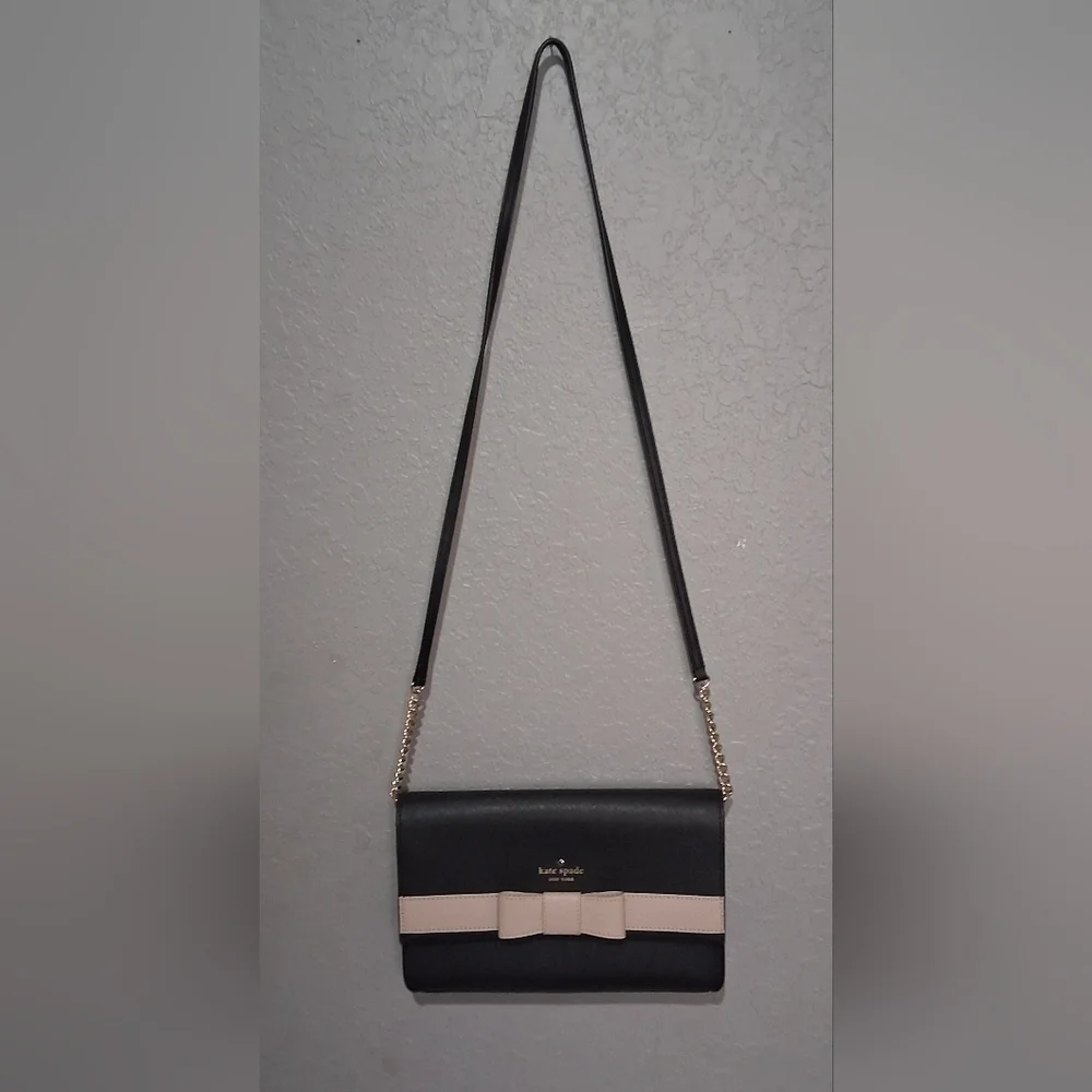 Kate Spade Kirk Saffiano Veronique Crossbody - Picture 8 of 8
